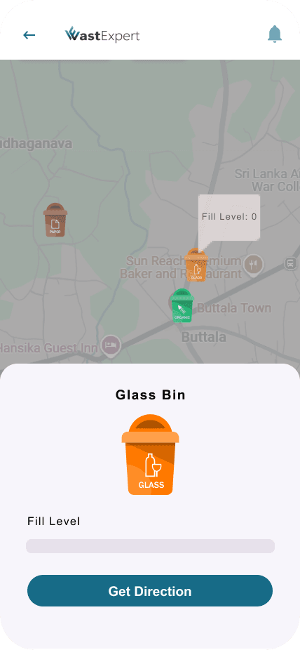 Get Direction Screen