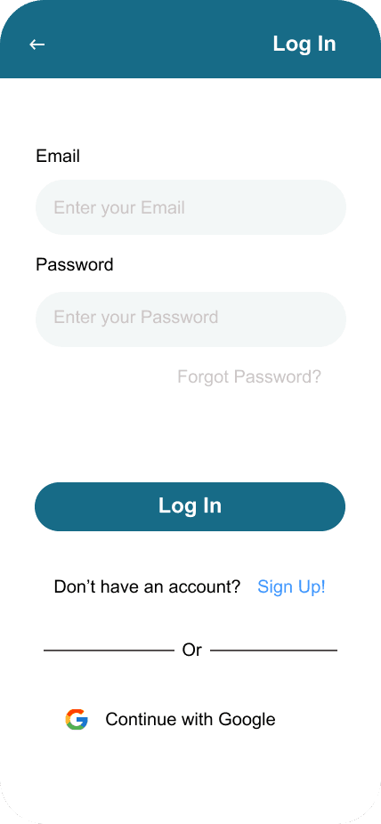 Login Screen