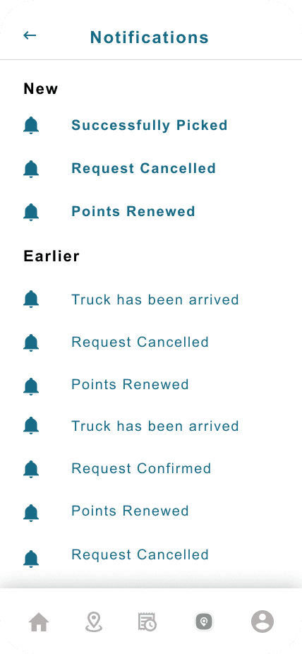 Notifications Screen